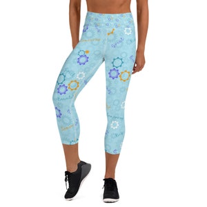 Carousel of Progress Leggings | Great Big Beautiful Tomorrow | Run Disney Leggings | Disney Outfit | Yoga Capri Leggings