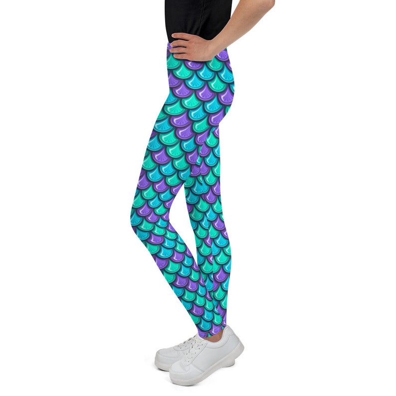 Mermaid Leggings Run Disney Leggings Disney Leggings Etsy