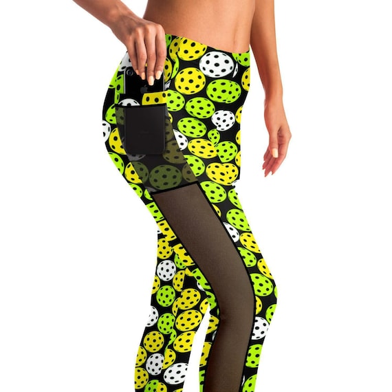 Pickleball Leggings Sport Leggings Picket Leggings Wear to