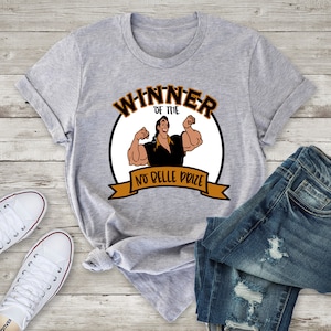 Winner of the No Belle Prize Shirt | Funny Disney Shirt | Unique Disney Shirt | Gaston Beauty & The Beast | Short-Sleeve Unisex T-Shirt