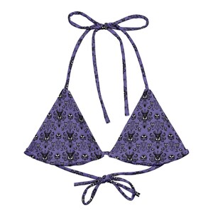 Haunted Mansion Wallpaper String Bikini Top | Top Only | Cast Member Disney Cruise