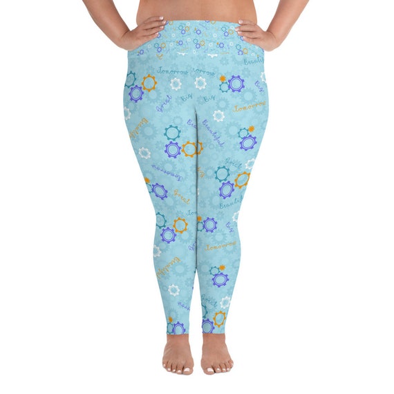 Buy Carousel of Progress Leggings Great Big Beautiful Tomorrow Run Disney  Leggings Disney Outfit Plus Size Leggings Online in India 