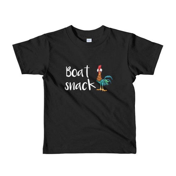 Boat Snack Short Sleeve Kids T-shirt 