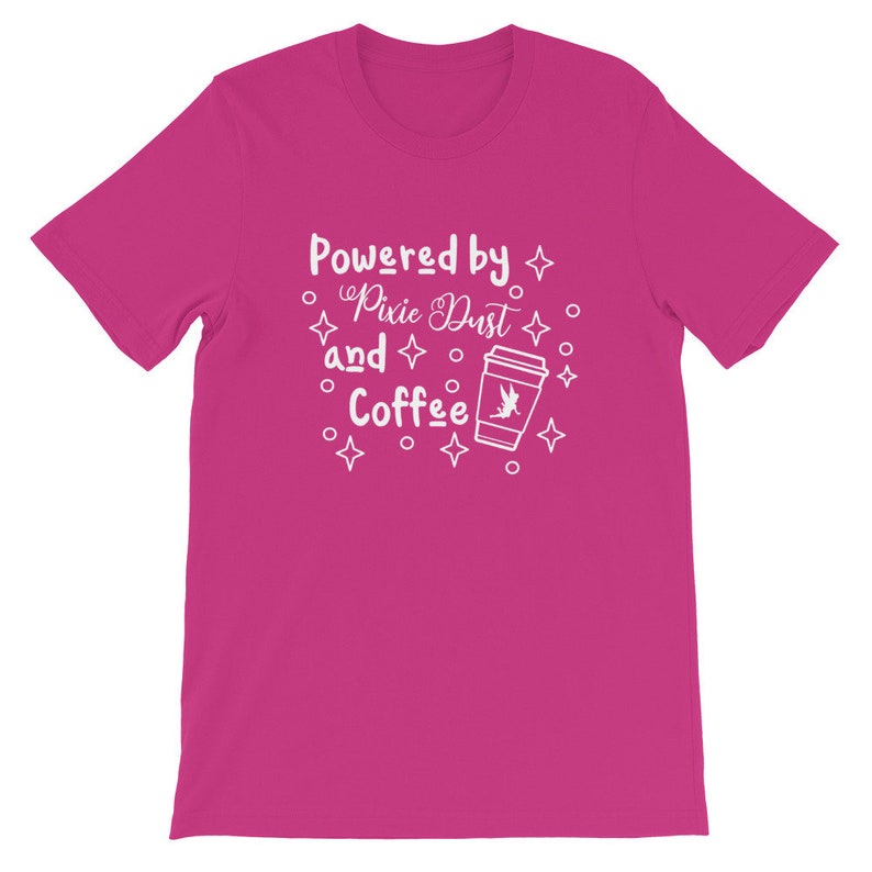 powered by coffee t shirt