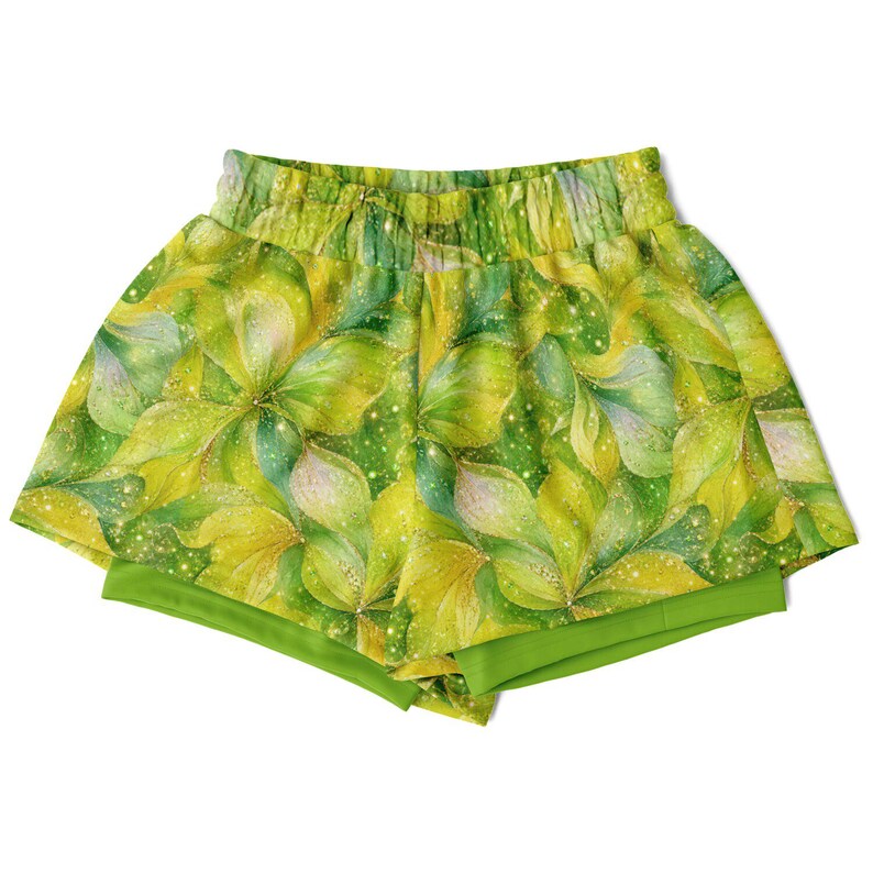 Tinkerbell Double Layer Women's Athletic Shorts | Peter Pan Shorts | Disney Shorts | Run Disney Outfit | Wear to Disney | Disney Costume image 12