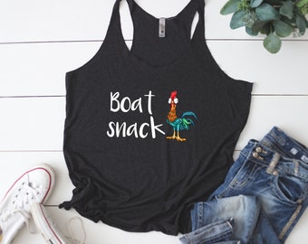 Boat Snack Tank Top | Hei Hei Shirt | Women&#39;s Racerback Tank