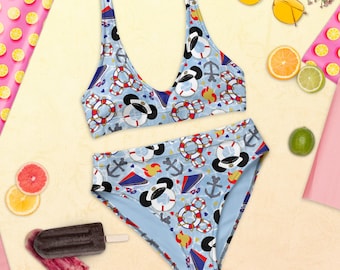 Disney Cruise Damen Zweiteiler Bikini | Kreuzfahrt-Badeanzug | Kreuzfahrt Urlaub | Disney Urlaub
