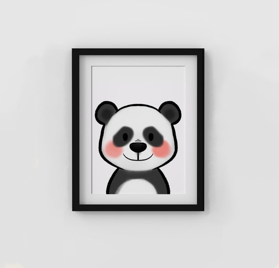 So cute!!! | Panda drawing, Cute panda drawing, Cute animal drawings-saigonsouth.com.vn