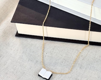 One More Chapter | Book | Necklace | Clay