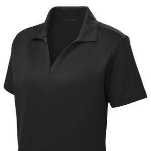 DRIEQUIP Ladies Moisture Wicking Short Sleeve Polo