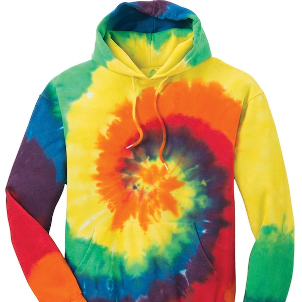 Koloa Surf Co Colorful Tie-Dye Hooded Sweatshirts - Sizes S-4XL