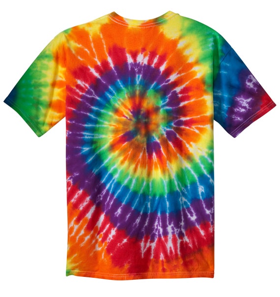 Colorful Tie-Dye T-Shirts in 17 Colors Koloa Surf Co Sizes S-4XL