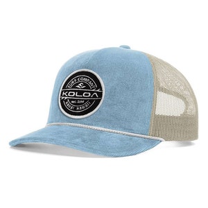 Koloa Surf Company Light Blue Corduroy Hat