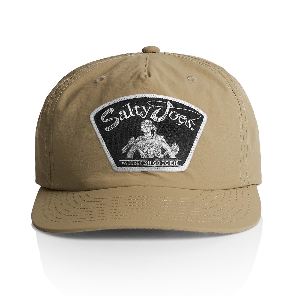 Salty Joe's Back From the Depth Patch Snapback Hat Fishing Hat, Beach Hat,  Surf Hat, Patch Hat, Salty Hat 