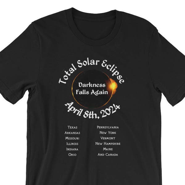 2024 Total Eclipse T Shirts - Etsy