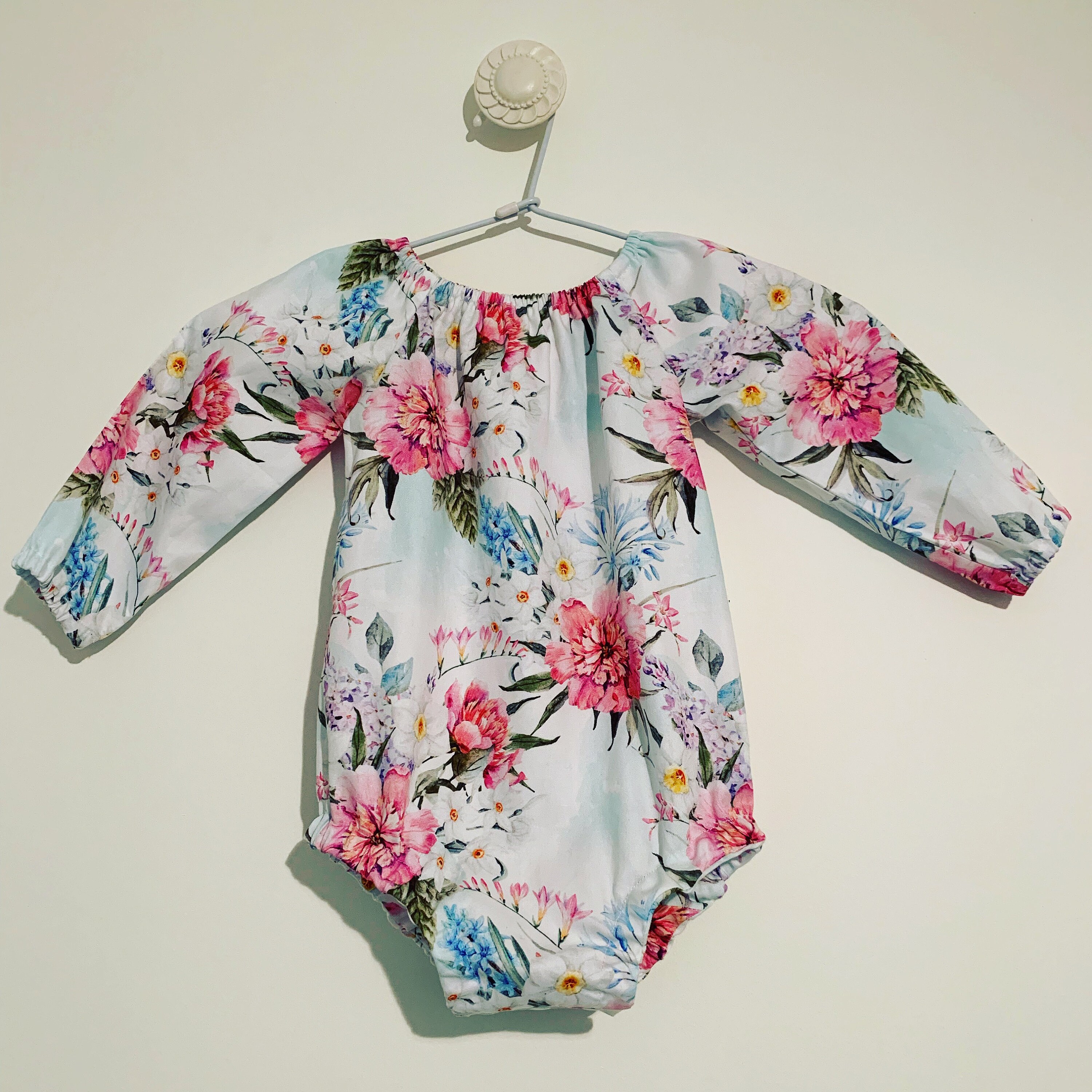 baby girl romper with tights