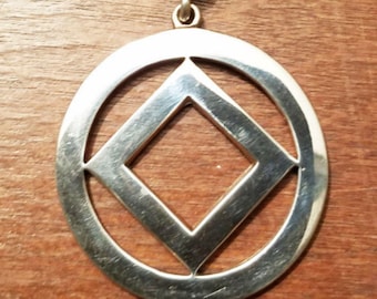 Narcotics Anonymous necklace
