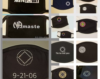 Narcotics Anonymous masks