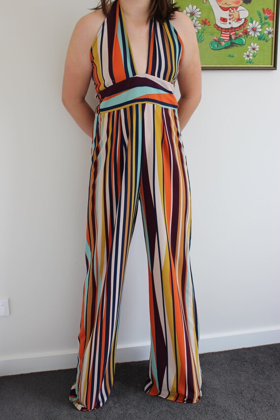 Yoyo Striped Jumpsuit