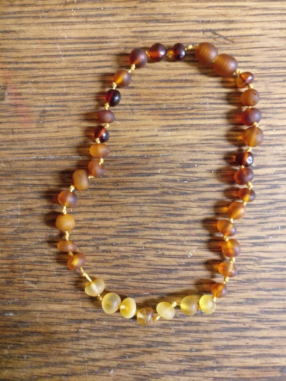 etsy amber teething necklace