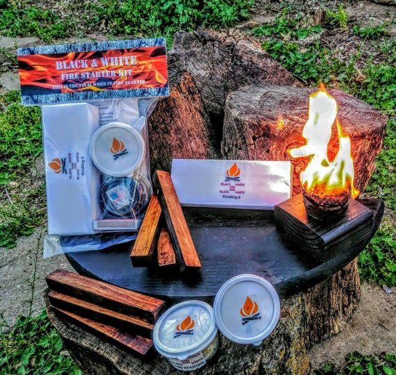 Fire Starter King Size Pine Wood 6 Piece Set Made For Etsy