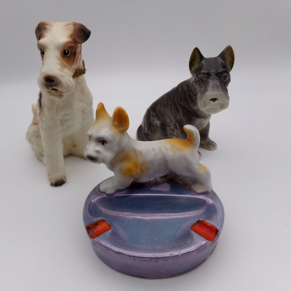 Porcelain Dogs Etsy