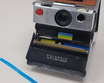POLAROID SX-70 LAND CAMERA フィルム付 Polaroid SX-70 Land Camera Slides for Double Exposure - Etsy