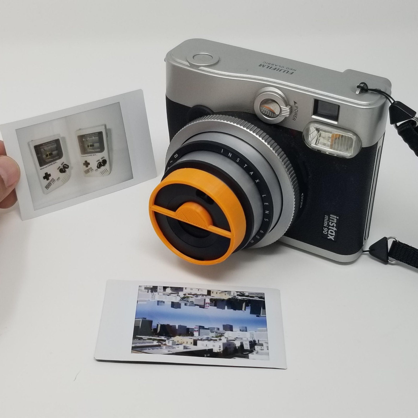  Instax Fujifilm Mini 90 Neo Classic Film Flash Camera