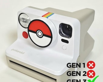 Polaroid Now Linsskydd för GEN 3 Kamera Pokemon Pokeball Flat Tillbehör
