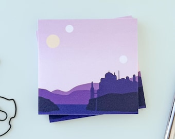 Naboo Post It/ Star Wars 50 sheets sticky note/ work desk stationery supplies/ teachers appreciation gift