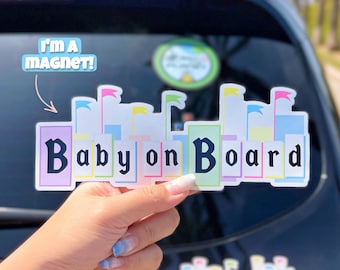 Disney UP Personalised Baby On Board Car Sign 1 