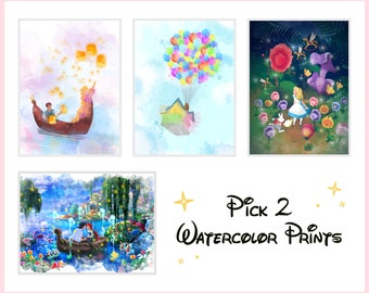 Download Disney Watercolor Etsy