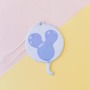 Blue Balloon Air Freshener (Cool Breeze Scent), Disney Parks Car Room Freshie, Gifts for him her, birthday fish extenders stocking stuffer