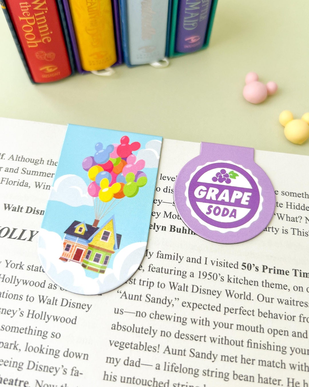 Up House & Grape Soda Bookmark Set of 2/ Adventure Student