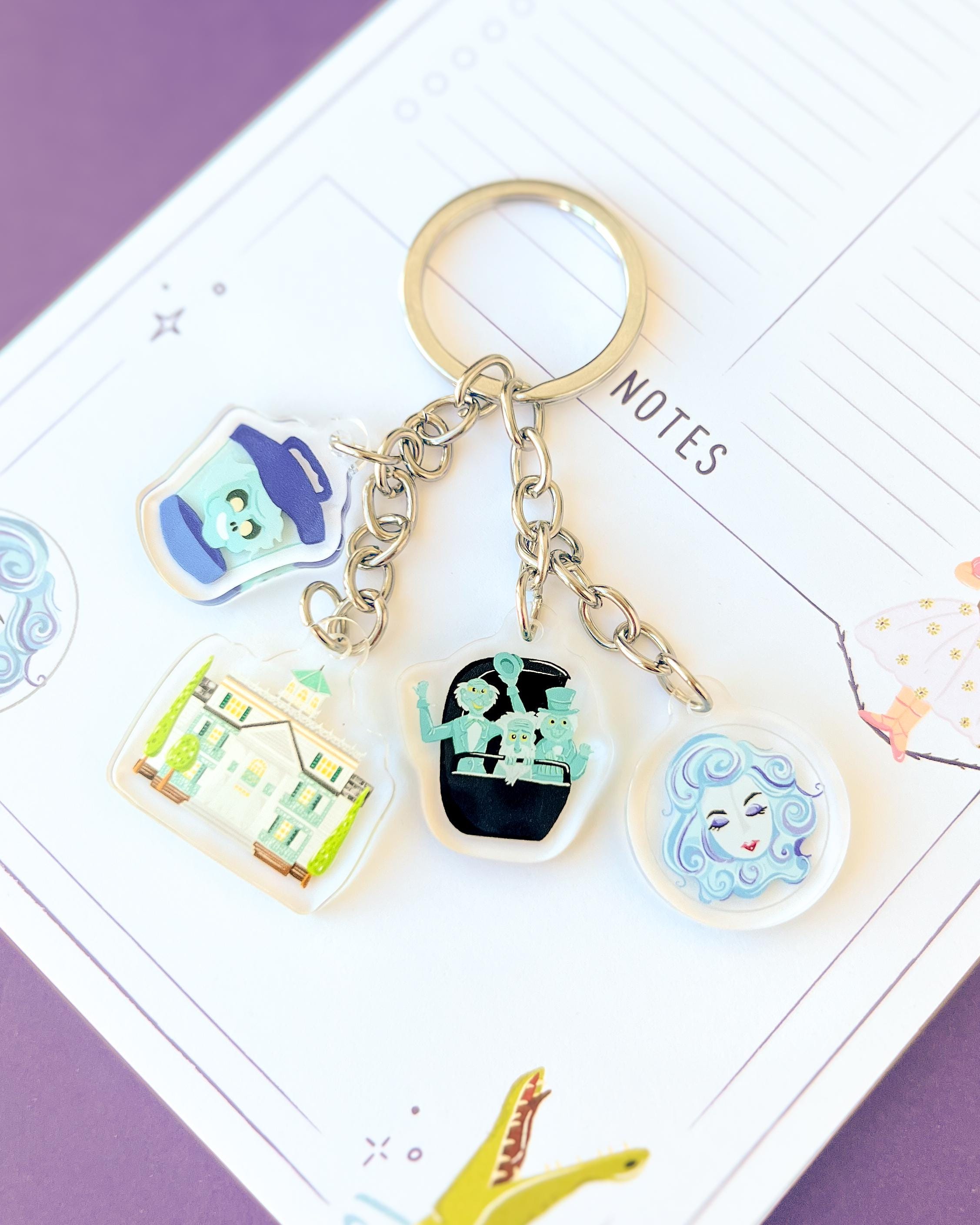 ホーンテッドマンションランドマークキーチェーン/グリムグリニング