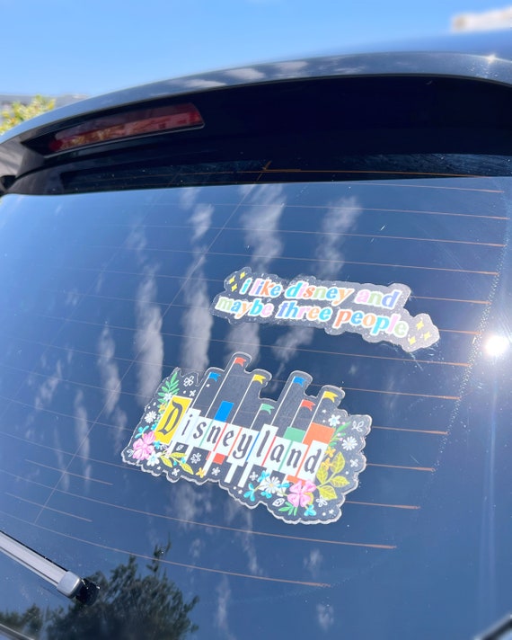 Disneyland car decal discount