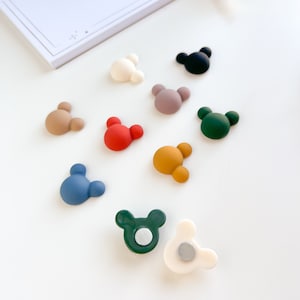 Matte Maus Kühlschrankmagnet / versteckte Micky Küche Dekor Zubehör / magnetische Kühlschrank Nachricht Pinnwand Magnet zu tun