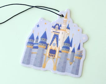Cinderella Castle WDW Air Freshener (Mango tropical scent)