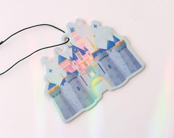 Sleeping Beauty Castle DLR Air Freshener (Cotton candy sweet scent)