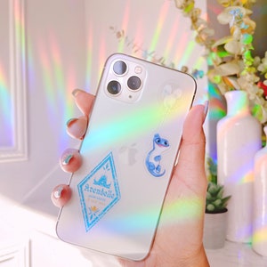 Adesivo trasparente Bruni Mickey Balloon Frozen Elsa Spirit / Decalcomania per custodia del telefono Disney, bottiglia d'acqua, decalcomania per laptop, regalo per lei immagine 5