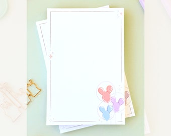 Park Balloons Memo Notepad | Disney Stationery, 50 Sheets
