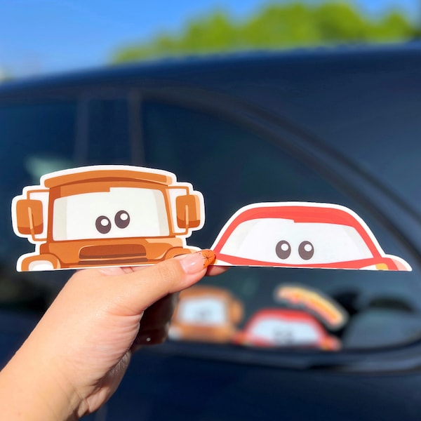 Sticker Pixar Car Etsy