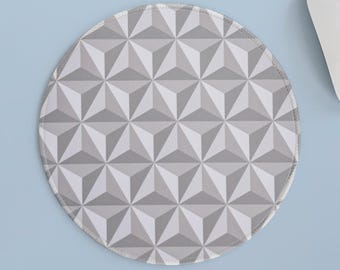 Spaceship Earth Mouse Pad/Planner Desk Pad Accessory/ Cute Disney Gamer Kawaii Aesthetic Home Office Work Decor