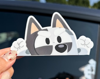 MuffinCupcake Heeler Car Decal/ Heeler Window Bumper Vinyl Disney Luggage Helmet Guitar Laptop Jumbo Sticker