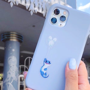 Adesivo trasparente Bruni Mickey Balloon Frozen Elsa Spirit / Decalcomania per custodia del telefono Disney, bottiglia d'acqua, decalcomania per laptop, regalo per lei immagine 7