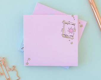 Rapunzel Lantern Princess Sketch Post It/ Disney 50 sheets sticky note/ work desk stationery supplies/ teacher appreciation gift