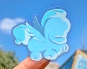 Baby Cloud Pegasus Transparent Sticker Hercules Disney Laptop Stickers cellphone water bottle laptop clear planner decal