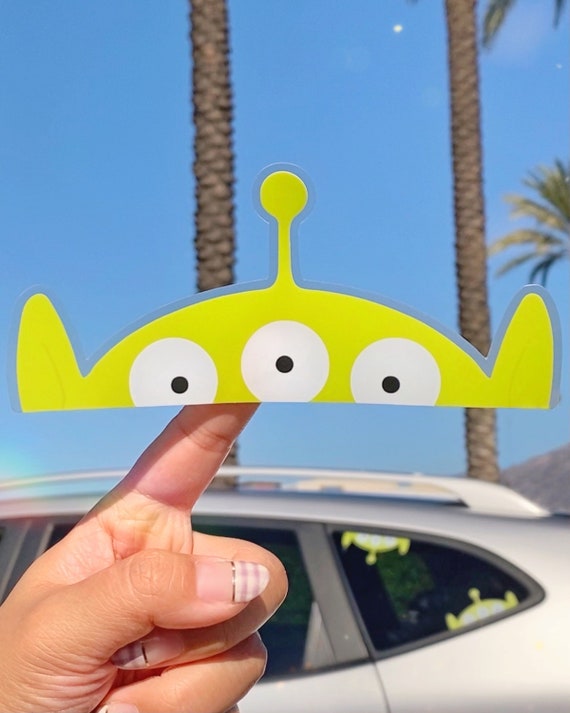 playa Bajar liderazgo Toy Story Alien Peeker Transparent Car Decal/pixar Peekaboo - Etsy