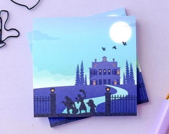 Haunted Mansion Post It Notes, Disney Stationery (50 Sheets)
