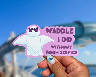 Penguin Towel Animal Pun Cruise Magnet/ Disney Stateroom Decor/ Fish Extender Gifts Door Car Accessory Kids Children Pixiedust